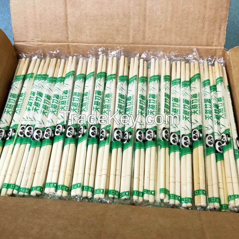 Eco-frindly Natural Bamboo Chopsticks Sushi Stick With Paper Package