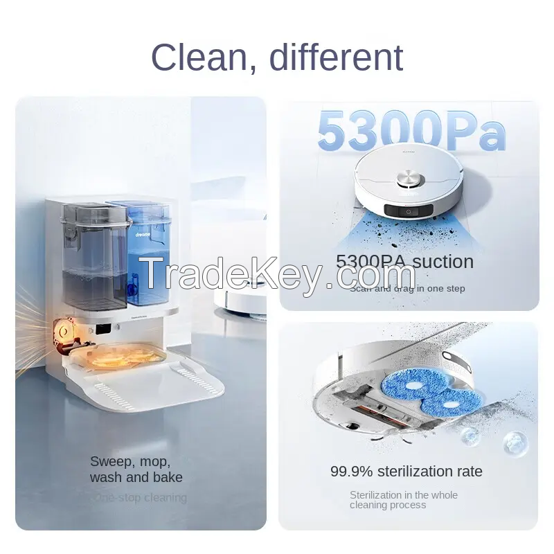 smart automatic sweeping robot washing and mopping all-in-one machine