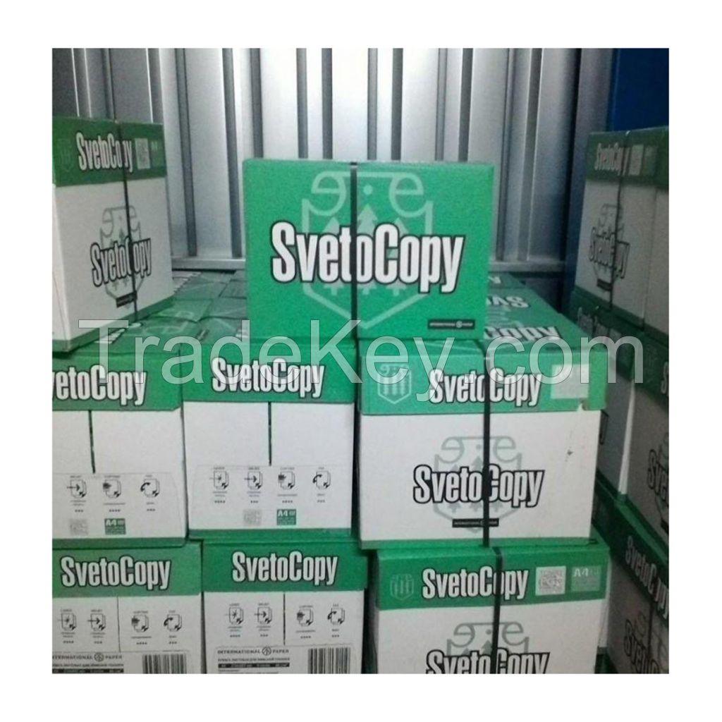 Classic Quality 80gsm SvetoCopA4 Copy Paper 80 GSM Business School Office Usage White Printing Copy Papery A4 Paper/A4 Copy Paper