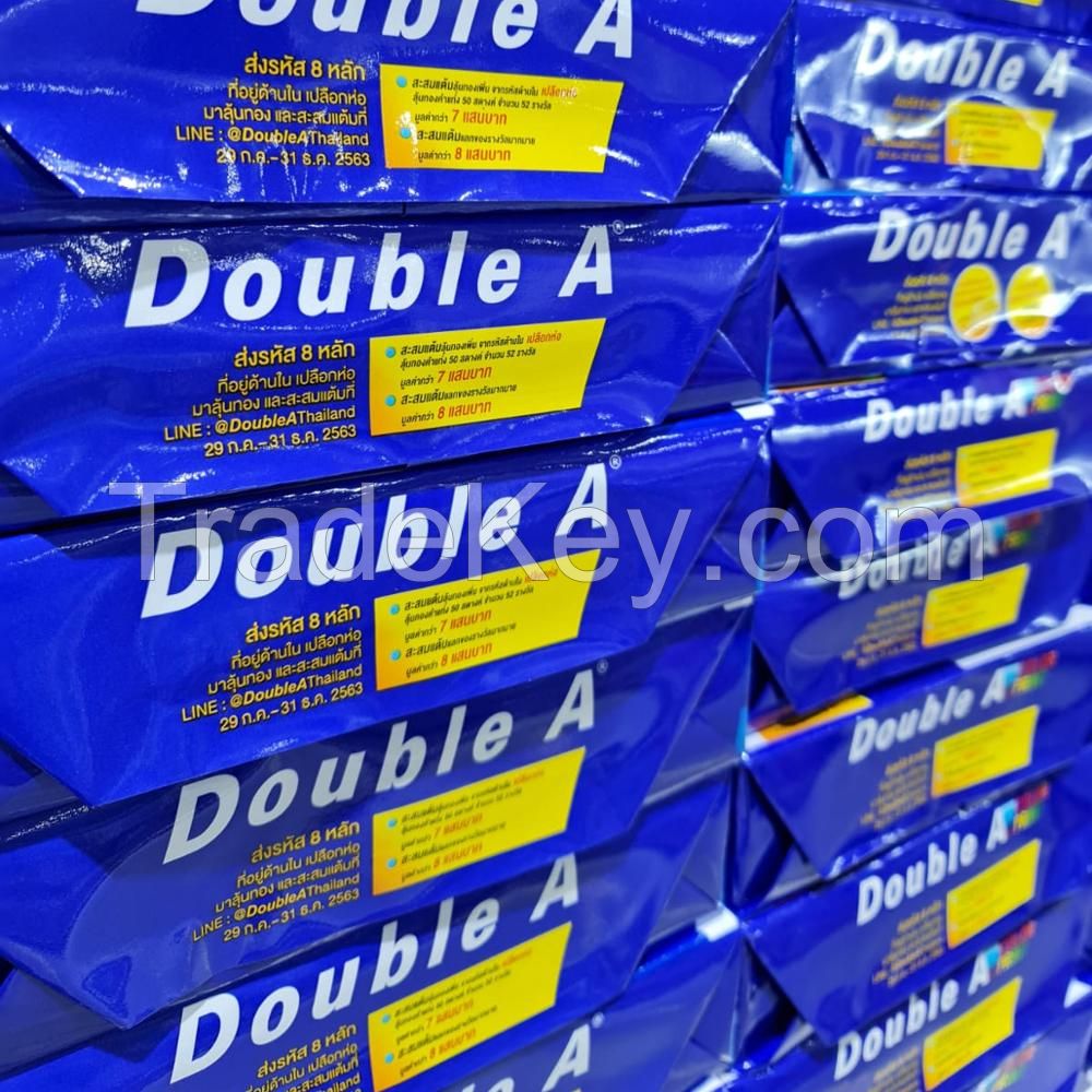 manufacturers wholesale Russia Wood Pulp Printing Paper white A4 size 500 sheets double A 70 80 gsm copy a4 paper