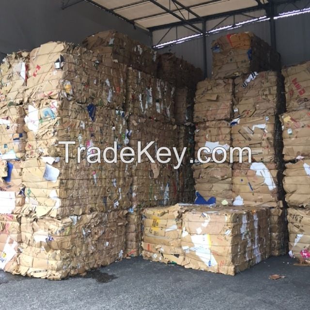used cardboard waste paper , OCC waste paper scrap Ready For Export