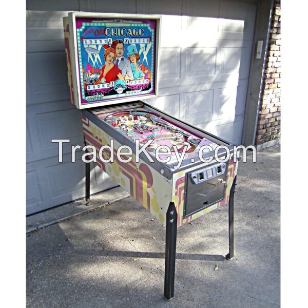 Hot sale popular games coin operated arcade flipper virtual pinball machines