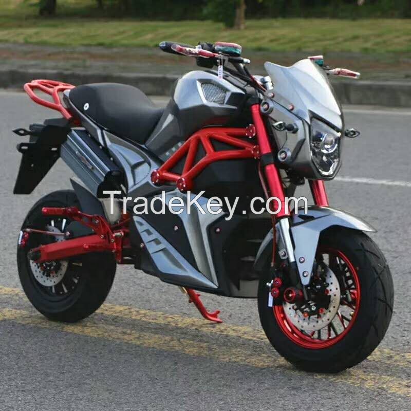 2021 fashionable street legal electric motorcycle 8000w powerful racing sports lithium battery electric