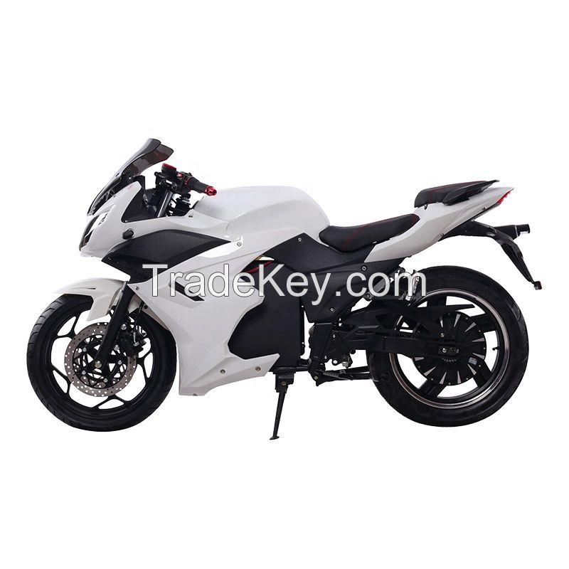 2000W Powerful Fast Racing Automotor Electric Motorcycle Cool E Bike Electric Motorcycle for Adults