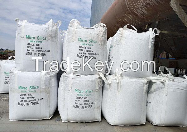 Microsilica Silica Fume Concrete Cement Additive With High Sio2 Content(more Than 99.8)