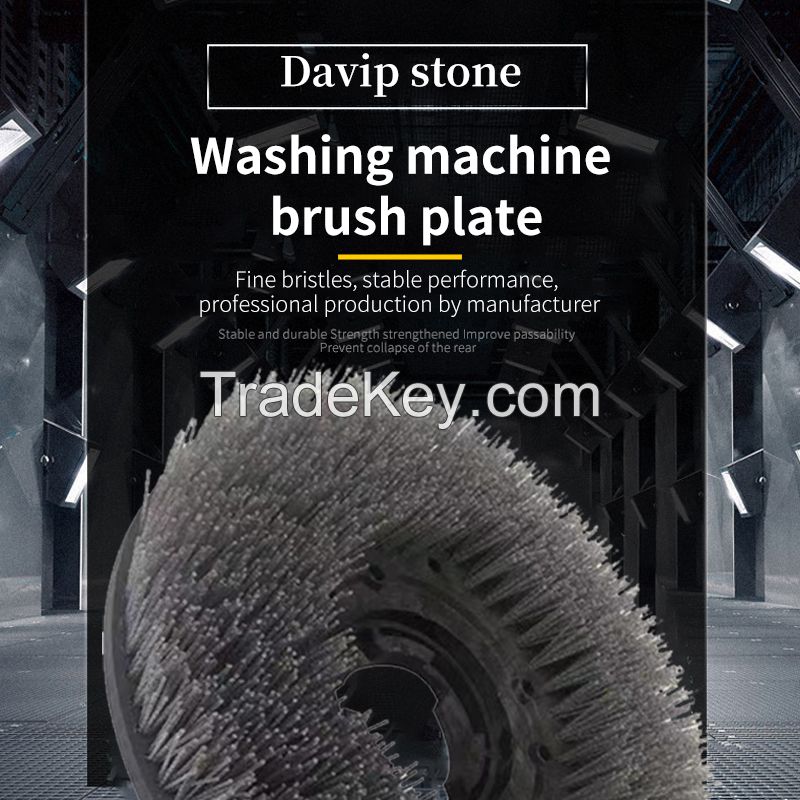 Stone Antique Grinding Brush 17 Inch Marble Granite Litchi Surface Floor Refurbishment Cleaning Wire Brush 380MM [Wire Brush]