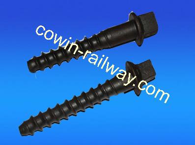 Square head screw spike