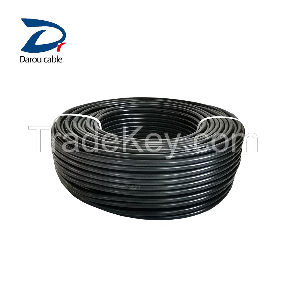 Kuwait 2.5mm PVC Insulation Copper Core Flexible Electric Wire and Power Cable Type RVV for House Wiring 2*1.5mm2