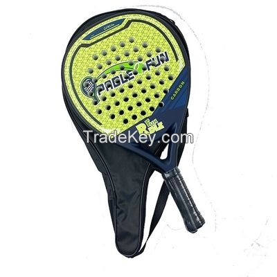 Fiberglass Beach Tennis Paddles Pala Raqueta De Padel Carbon Fiber Composite