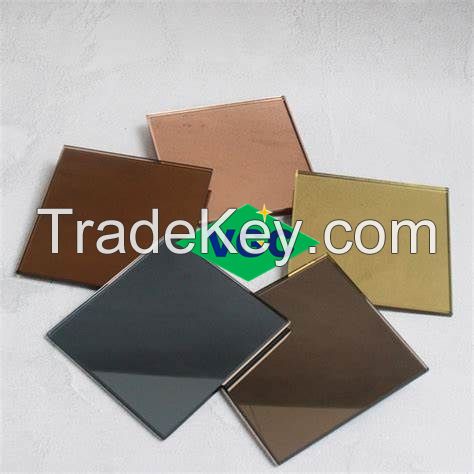 VGC 1MM-8MM Tinted Mirror Glass Red Blue Grey Golden Bronze Tinted Mirror Colored Mirror Glass
