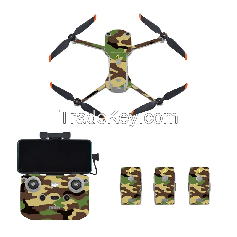 QY Air 2S sticker full surrounded waterproof personalized skin film PVC does not leave glue drone accessories