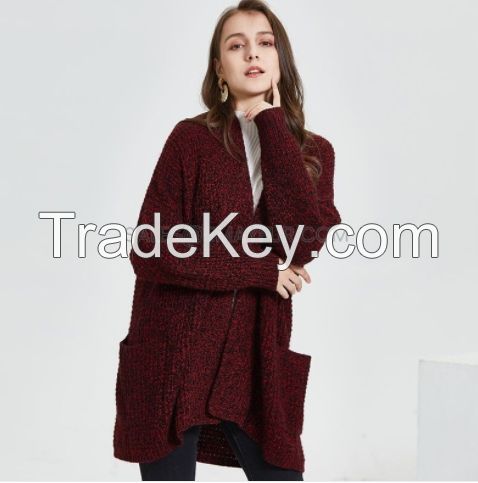 Woolen Cardigan Fashionable ODM