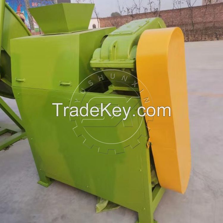 double roller granulator fertilizer press machine dry granulation method