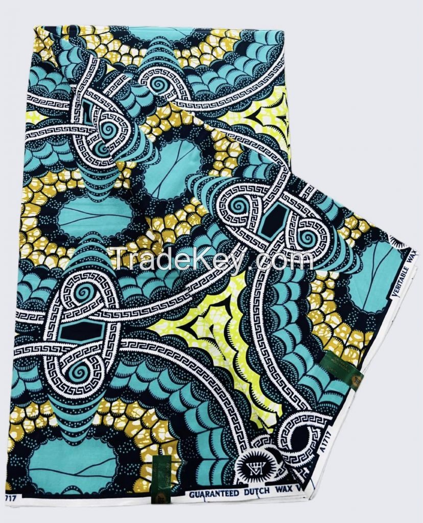 100% cotton African Wax print fabric  40*40 96*96