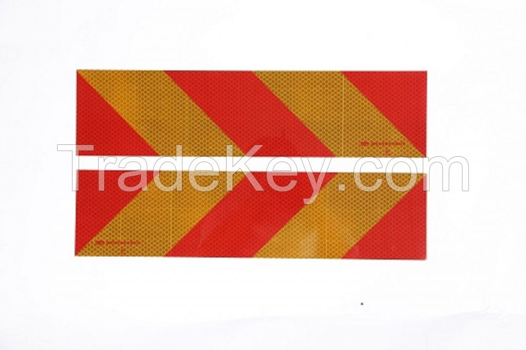 Customized size heavy vehicle reflective sticker board marking safety reflective strip with competitive price