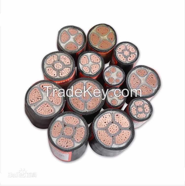 FEICHUN CABLE copper Conductor XLPE Insulated electric cable 33KV electric cable