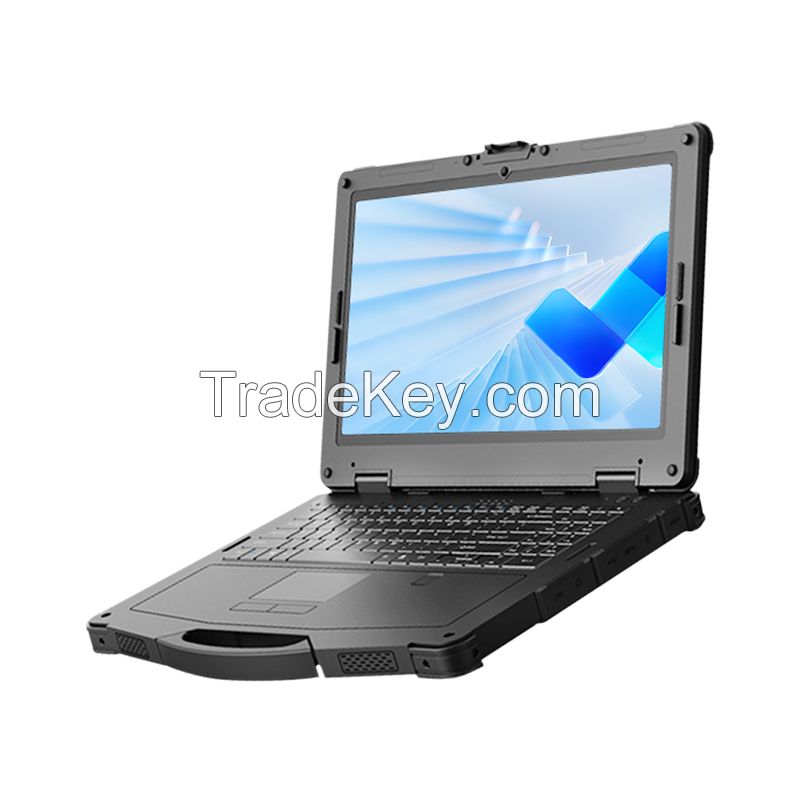 14 Inch ODM IP65 Intel 11th Core I5 I7 High Definition Industrial Rugged Laptop 1135G7