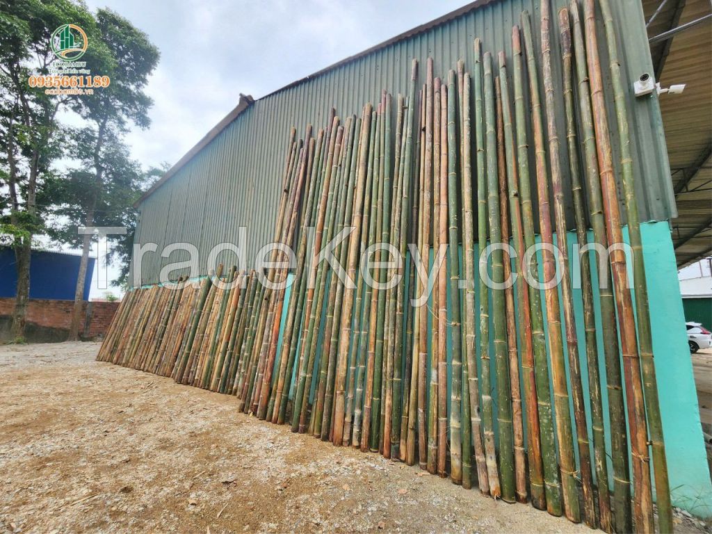 Natural Bamboo Raw Material Bamboo Stakes