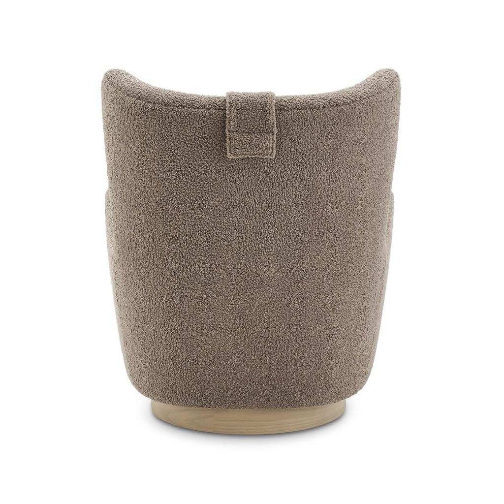 Yimi Fabric Colette Swivel Armchair