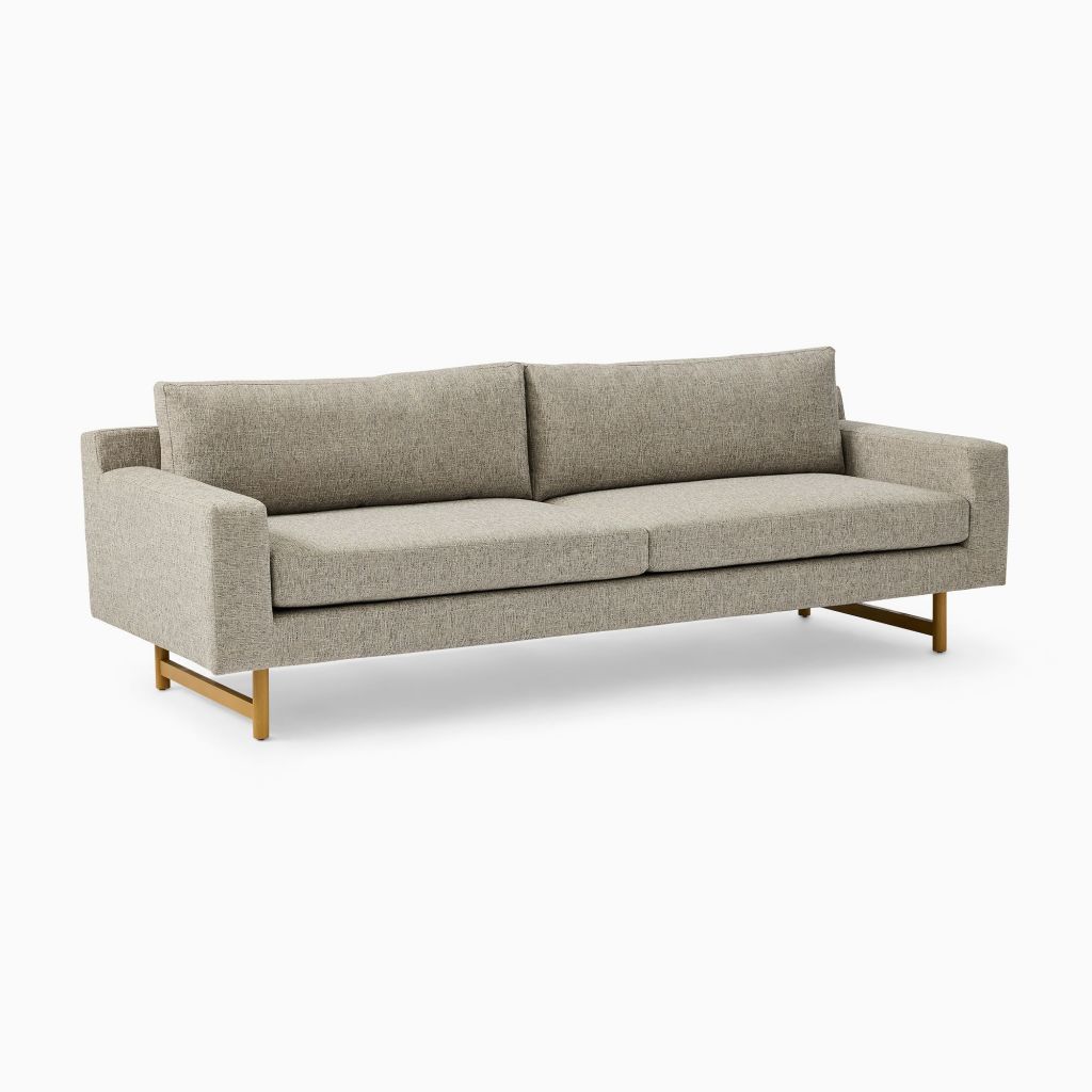 Yimi Living Room Fabric Eddy Sofa 80''
