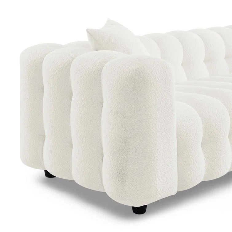 Yimi Square Arms Sofa 88&amp;#039;&amp;#039;