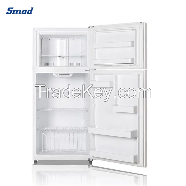 Double Door Home Hotel Top Freezer Fridge Refrigerator