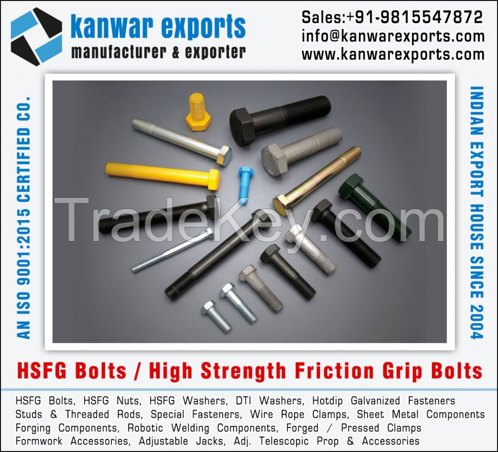 HSFG Bolts manufacturers exporters in India