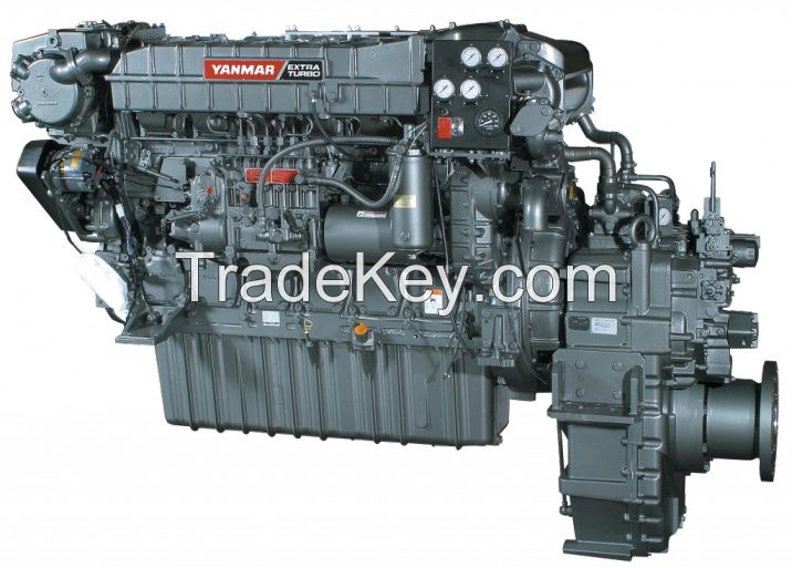 Yan-mar 6AYM-WGT 911HP Diesel Marine Engine Boat Engine