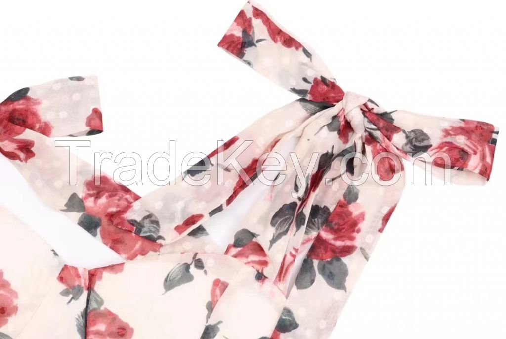 Pure romantic floral dress