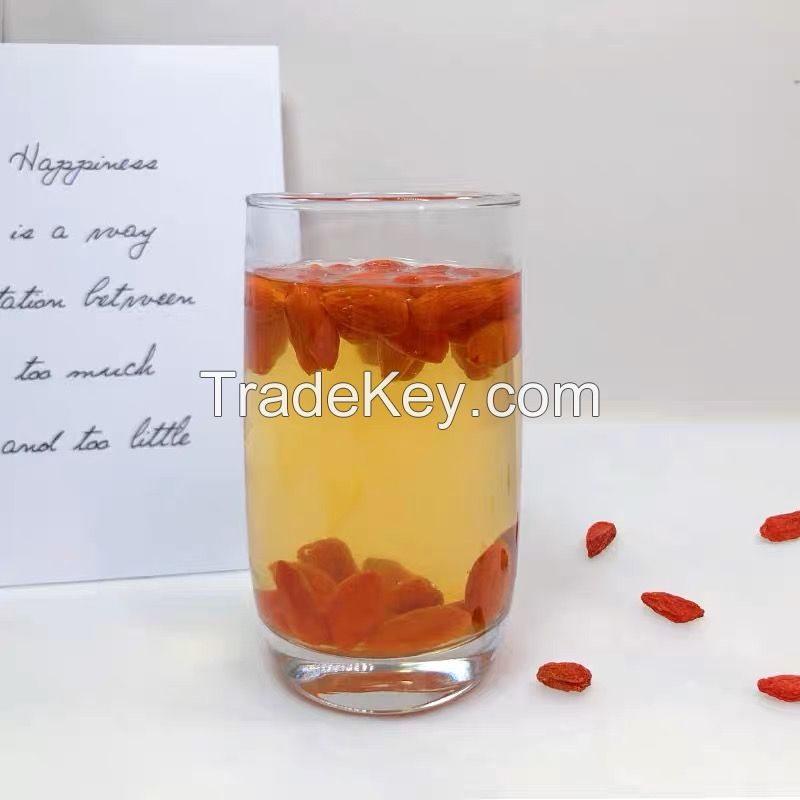 LeFu Goji Xianjin Tang Ningxia Zhongning Authentic Large and Medium Granules Fumigated Sulfur Free Tea 50g