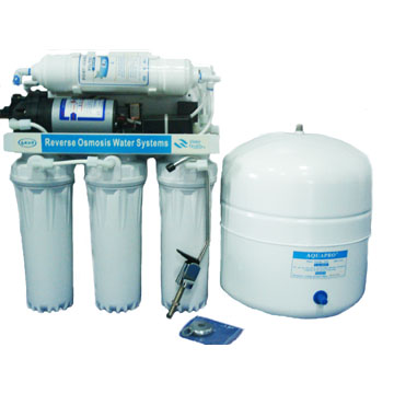 RO water filter under sink