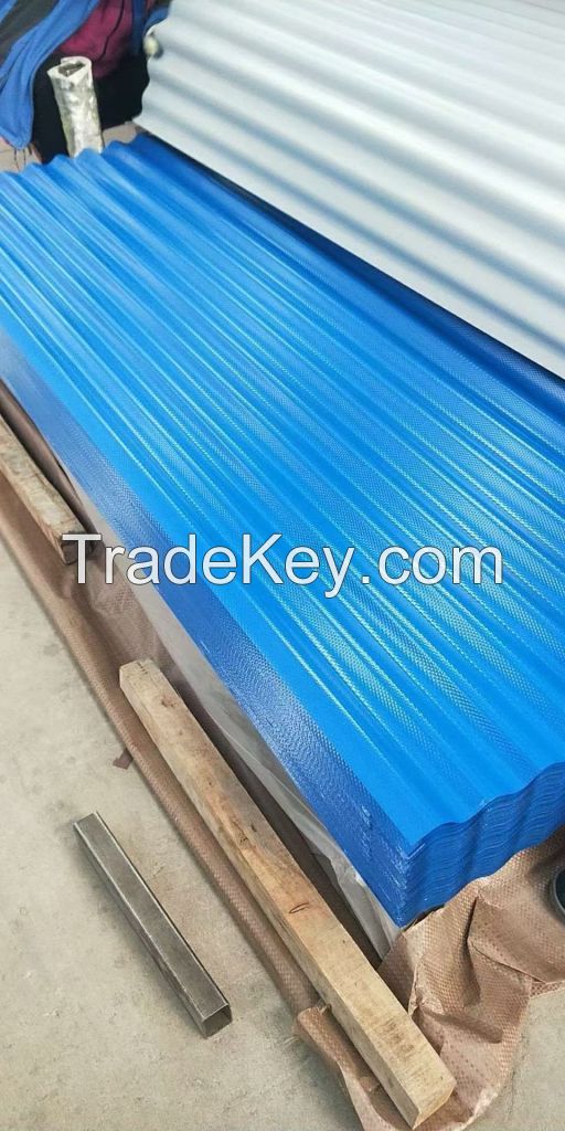 Color Coated Metal Steel Plate Corrugated Prepainted Galvanized Iron R