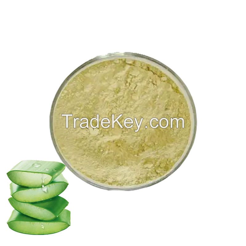 100% Pure natural Aloe Vera Extract powder Herbal Extract Aloin 20%-95% Aloin