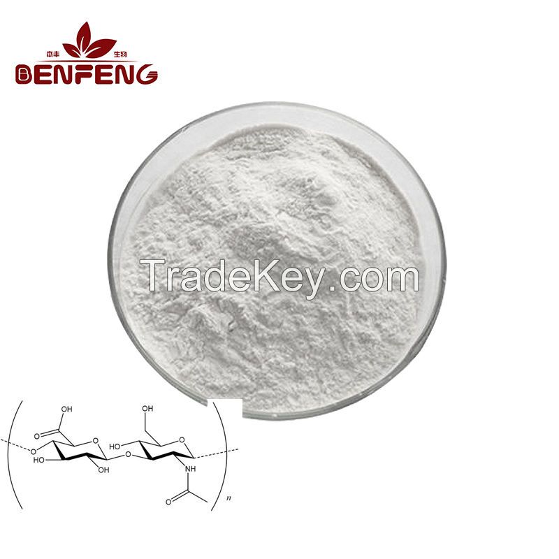 High Molecular Cosmetic/Food Grade Sodium Hyaluronate CAS 9004-61-9 Hyaluronic Acid Powder