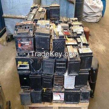 Battery Scraps High Grade Car Battery Drained Lead Battery Scrap for Sale