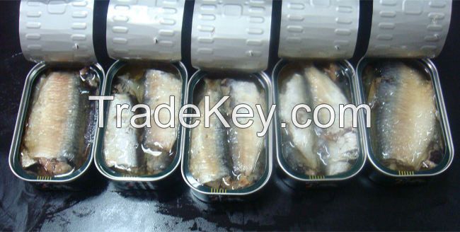 canned sardine in vegetable oil 125g bulk cheap sardine tin can 50tins cheap price canned sardine titus fish