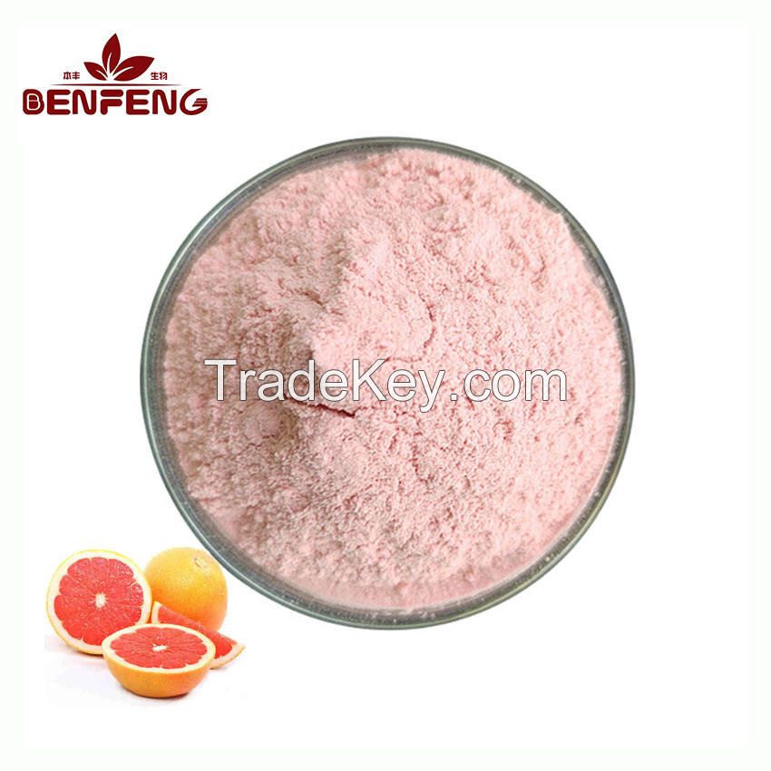 ISO Factory Supply Red Grapefruit Extract Powder High Quality Red Grapefruit Fruit Juice Powder