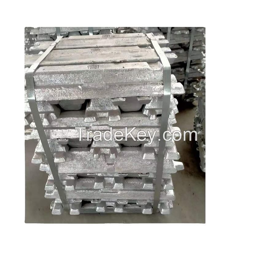 Wholesale custom private label  a356 50kg 25 tons 15days Min alloy ingot pure aluminum ingot A7 99.7%  A8 99.8%