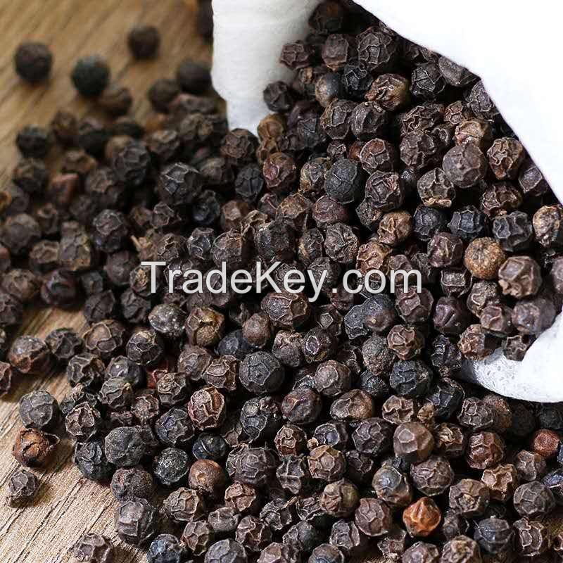 high quality seafood spice condiment black pepper with low price black pepper 550gl/ 500gl favorable price spices 580G/L black