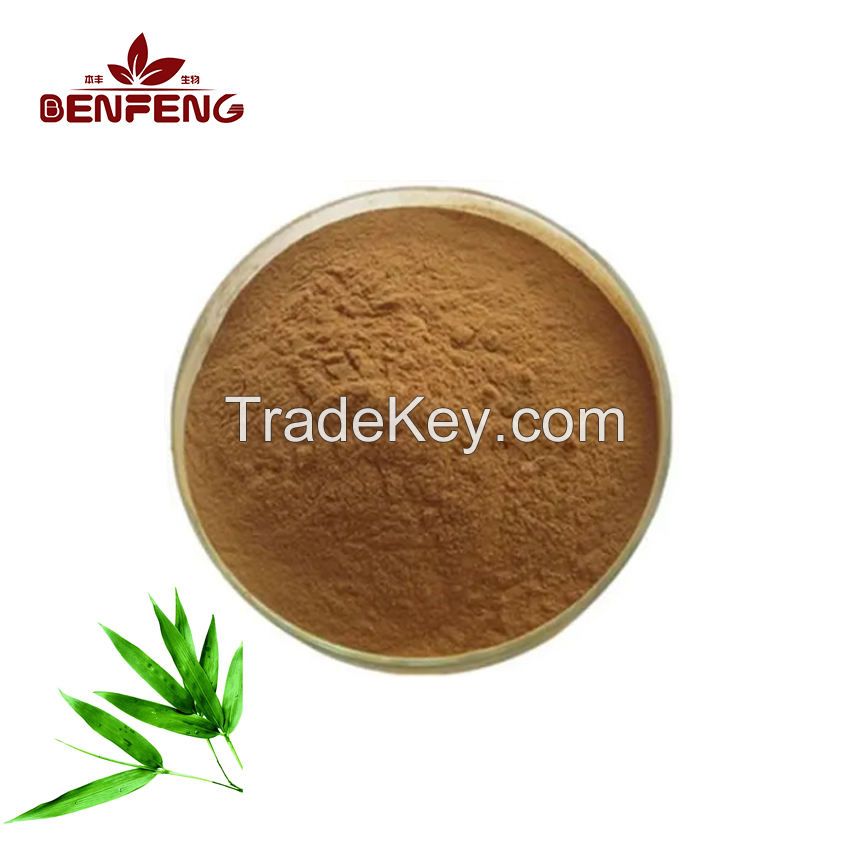 Factory Supply Bamboo Extract High Quality Bamboo Leaf Extract Powder
