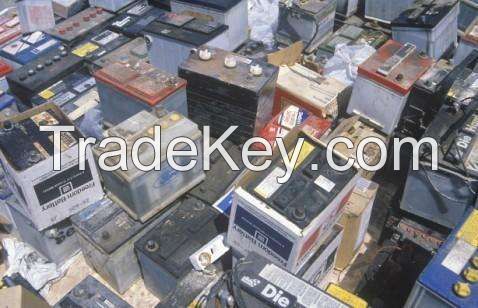 Battery Scraps High Grade Car Battery Drained Lead Battery Scrap for Sale