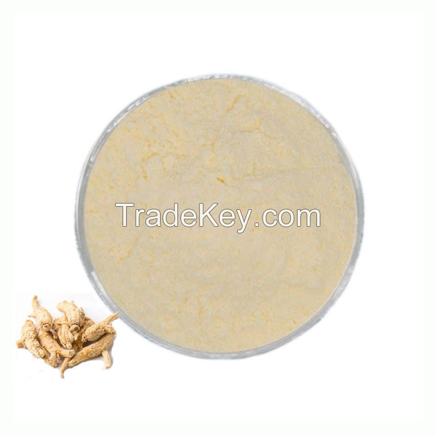 ISO Panax Quiquefolium Powder High Quality 10:1 Ginsenosides American Ginseng Root Extract