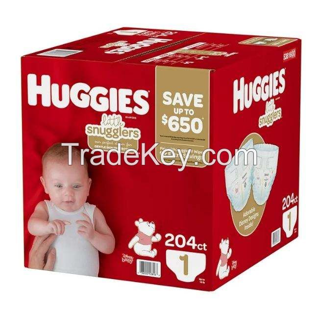 Best Selling Top Brand  Huggies  Little Movers / Little Snugglers Baby Diapers Wholesale Price