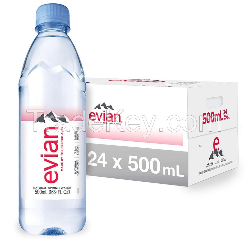 Wholesale Price Supplier of Evian mineral water 33cl, 50cl &amp; 1.5ltr Bulk Stock With Fast Shipping