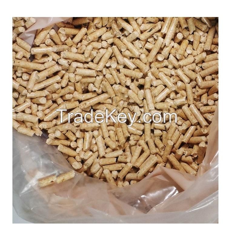 Top Quality Pure Pine &amp; Fir Wood Pellets 6mm (Wood Pellets in 15kg Bags) For Sale At Cheapest Wholesale Price