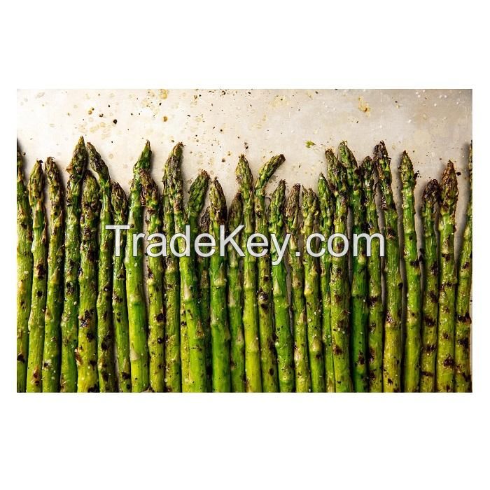 Esparragos espargos Frozen vegetables IQF frozen green asparagus spears