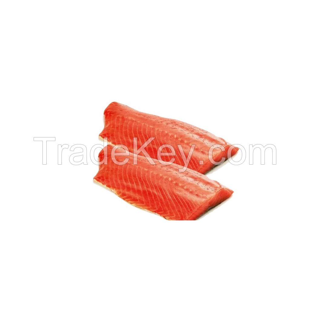 Frozen Atlantic King Salmon Fish seafood bulk food grade red Vacuum Pack 2-3 lbs/pc 10kg 7days frozen salmon fillet