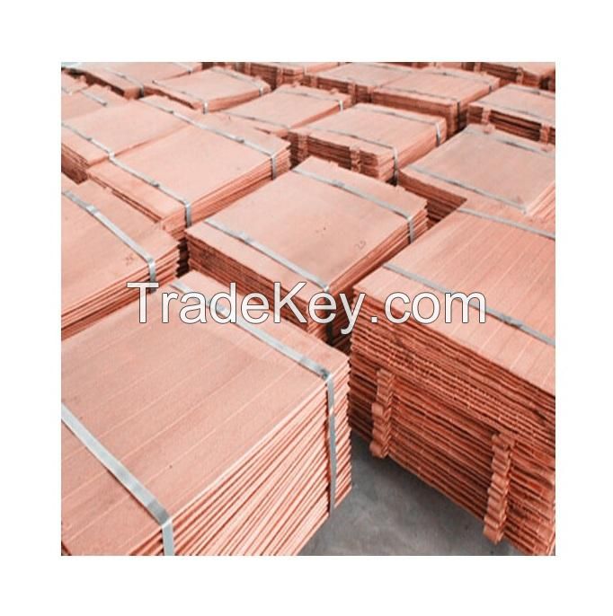 Bulk Quantity Of Purity 99.97%-99.99% Copper Cathode Available Here At Best Prices