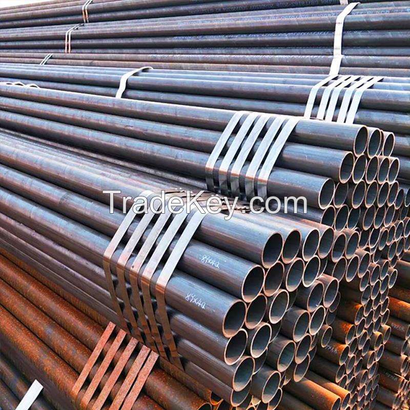 Seamless and Welded Carbon Steel Pipe/tube Astm Cold Drawn Precision Seamless Steel Tube E355 N Steel Tube A513 Seamless