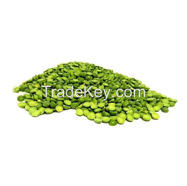 Premium quality food grade dried green peas in low price